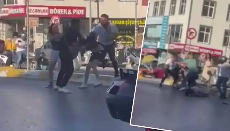 Esenyurt'ta Motosikletli Kadınlara Yapılan Saldırı Herkesi Şok Etti