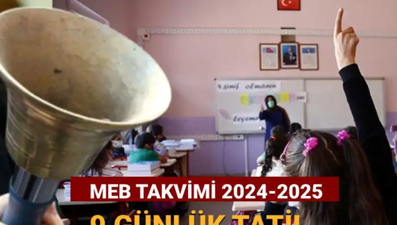 2024-2025 Eğitim Takvimi Duyuruldu: Ara Tatil Ne Zaman?