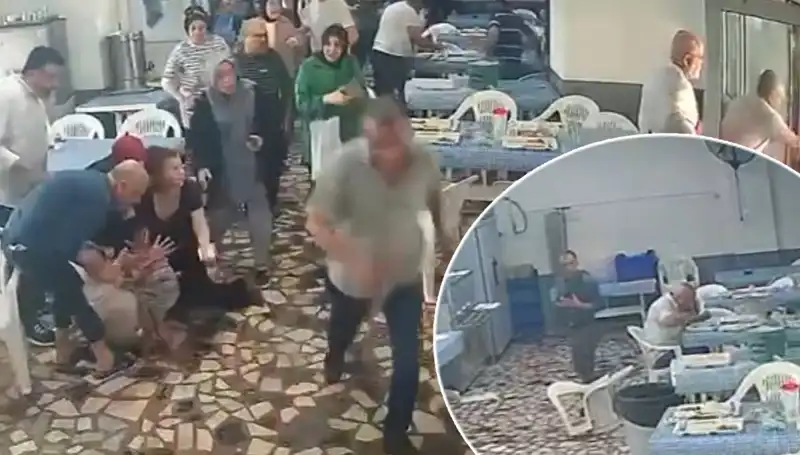 Yemekhanede Depremin Gölgesinde: Yemek Bırakmayanlar ve Kaçış Anları