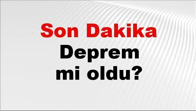 Muğla’da Son Dakika Deprem! Şok Edici Gelişmeler Geliyor
