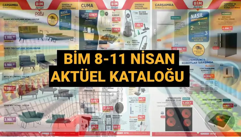 BİM'de 8-11 Nisan 2025 Tarihlerinde Kaçırılmayacak Fırsatlar!