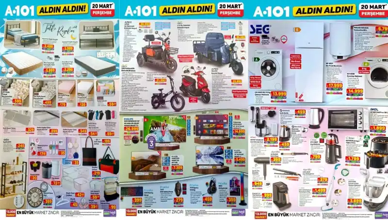 A101 Aktüel İndirim Kataloğu: Mutfak Ürünlerinde Kaçırılmayacak Fırsatlar!