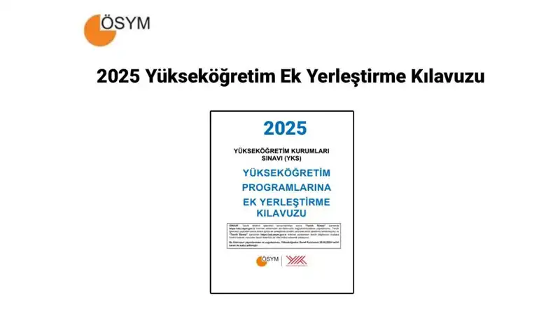 2025 Yükseköğretim Ek Yerleştirme Kılavuzu: ÖSYM'den Son Gelişmeler