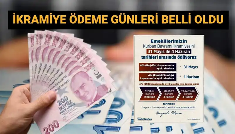 Emekli Bayram İkramiyeleri İçin Tarih Açıklandı: Ne Zaman Yatacak?